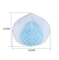 Protective mask with filter, 115 *12 mm