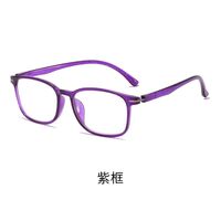 Plastic TR90 glasses for reading, with Blue ray cut protection, diopters from +0.00 to +4.00, RMC=62-64, KY008-2平光