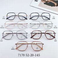 Оправа гибридная, металл + TR90, линзы с Blue Block покрытием SANTA 7170