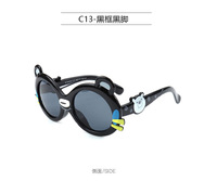 Polarized silicone sunglasses with UV400 protection for kids T22028