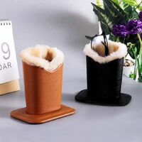 Eyeglasses and accessories plush case stand holder H001-3-HE
