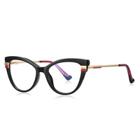 Plastic TR90 frames for glasses with Blue Ray Cut protection and flex hinges FOCUS FCS2113