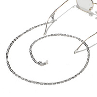 Цепочка для очков модная с медными сердечками GL1156