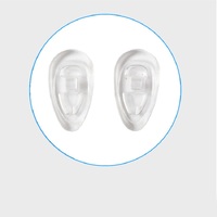Silicone nose pad H-20, 15*9 mm