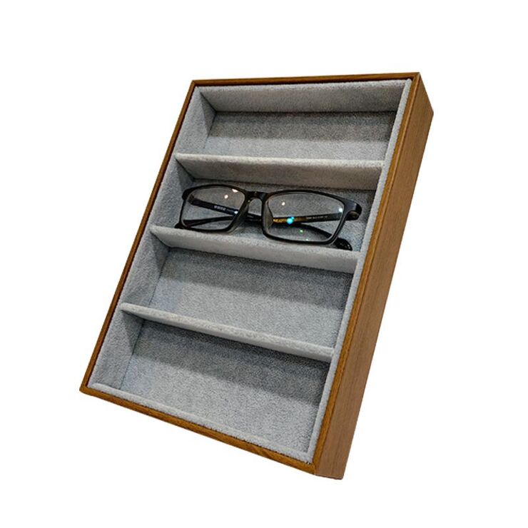 Glasses and frames desktop holder display with 4 places JS-C230727
