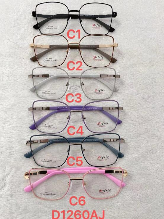 Metal frame for glasses Defile D1260AJ