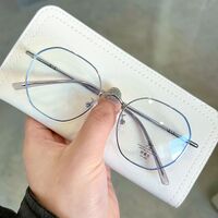 Оправа металлическая с линзами Blue Ray Cut MAMO 8786