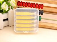 Комплект из 5 штук мини-наборов для мягких контактных линз - пинцет + присоска JM551