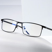 Blue Block metal glasses with blue light protection F1908