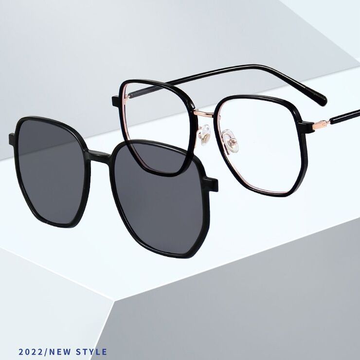 Combined frames with Blue Ray Cut and polarized lenses MAMO TP1006