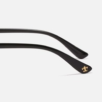 Metal eyeglasses V6030 with blue ray cut protection, diopters from 0.00 to -6.00, not centered