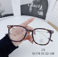 Оправа гибридная, металл + TR90, линзы с Blue Block покрытием SANTA 01178