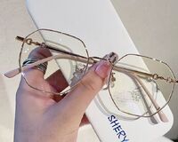 Metal Blue Block glasses with blue light protection FENQI F01312