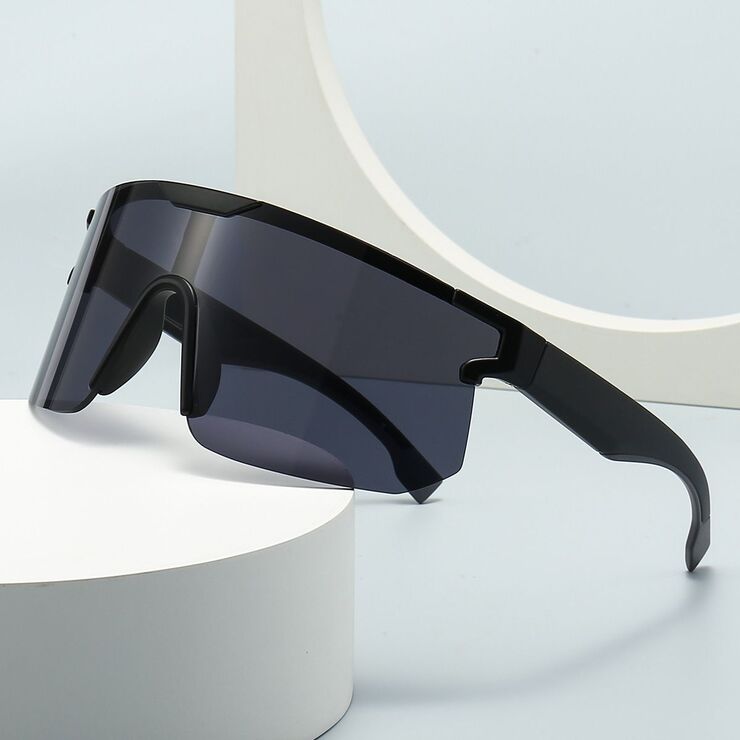 Пластиковые солнцезащитные очки в цельной оправе Elit 2330-EL