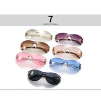 Plastic one-piece sunglasses Elit 888-EL