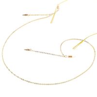 Metal non-slip chain, with rivet pendant, for glasses and masks GL111