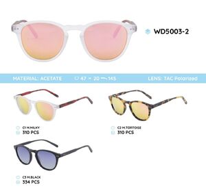 Солнцезащитные очки в оправе ацетат, линзы polarized WD5003-2