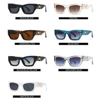 Plastic sunglasses in the shape of a 