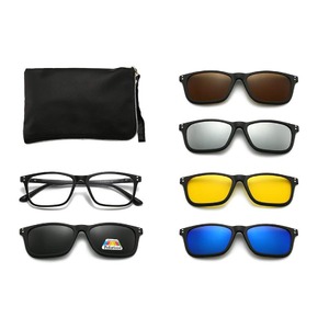 El Dorado frames with polarized sunshades set (clip-on) on magnet 2286A (5 pieces) 