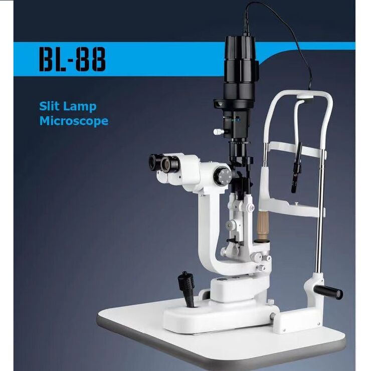 Digital slit lamp microscope Bolan BL-88, table top and lamp included