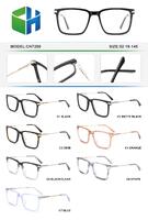 Оправа пластиковая из ацетата с флексом CH7200-DA