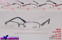 Оправа металлическая полуободковая Free 帝鹰 9026