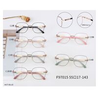 Metal frame MAMO with Blue Ray Cut protection lenses and flex F97015