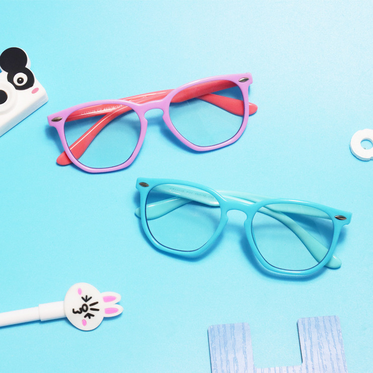 Polarized silicone sunglasses with UV400 protection for kids T11030