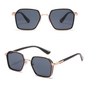 Очки металлические для дали V6030 с чёрными линзами, диоптрии от 0.00 до -6.00, не центрованные