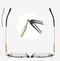 Оправа для очков пластиковая TR90 с защитой от синего света, с флексом FA87063