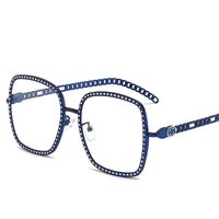 Metal glasses with Blue ray cut 2951-GT