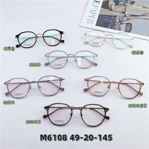 Hybrid metal + TR90 frame SANTA M6108