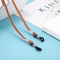 Leather string eyeglasses holder 78 cm