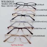 Оправа металлическая ультратонкая женская с флексом Wilibolo G95-296