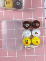 Контейнеры для хранения контактных линз JD578, 3шт