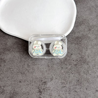 Mini soft contact lens kit W806透明熊兔猫