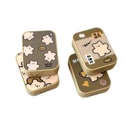 Kit for soft contact lenses XY5059棕色线条熊