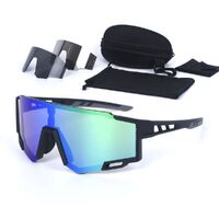 Safety shockproof sports goggles+3 caps 0923-1