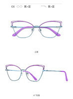 Metal blue blocker frames for glasses 3024