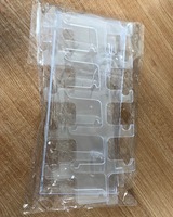 Подставка для демонстрации очков прозрачная на 10 места HD900