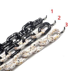 Акриловая нескользящая цепочка для очков, разные цвета GB079