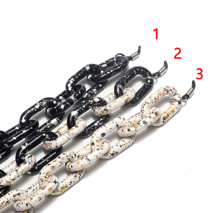 Acrylic eyeglass chain GB079