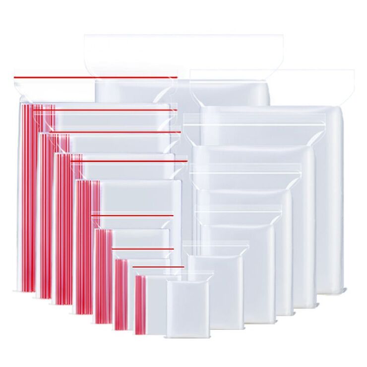 Полиэтиленовый пакет с застежкой (цена за упаковку 100 штук), толщина - 0.06 мм