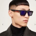 Пластиковые поляризационные мужские солнцезащитные очки в квадратной оправе Elit SPS02ZUS-EL