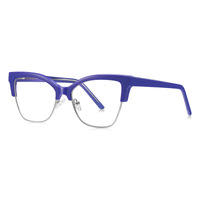 Plastic TR90 frames for glasses with Blue Ray Cut protection and flex hinges FOCUS FCS2175