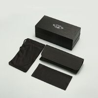 Sunglasses and eyeglasses hard shell case + extra kit HD20220809