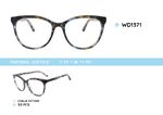 Plastic acetate eyeglasses frame for women WD1371