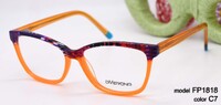 Plastic frames for glasses acetate material DIVERONA FP1818
