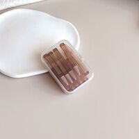 Комплект из 10 штук мини-наборов для мягких контактных линз - пинцет JM夹十个装透明