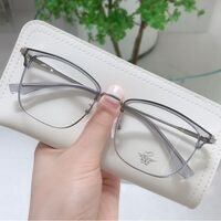 Оправа полуободковая комбинированная (металл + TR90) с линзами Blue Ray Cut MAMO H17015